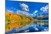 Colorado, Telluride, Trout Lake. Fall Sunset on Lake-Jaynes Gallery-Mounted Photographic Print