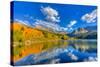 Colorado, Telluride, Trout Lake. Fall Sunset on Lake-Jaynes Gallery-Stretched Canvas