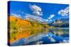 Colorado, Telluride, Trout Lake. Fall Sunset on Lake-Jaynes Gallery-Stretched Canvas