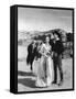 COLORADO TERRITORY, 1949 directed by RAOUL WALSH Dorothy Malone and Joel McCrea (b/w photo)-null-Framed Stretched Canvas