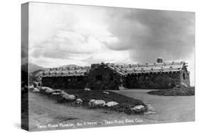 Colorado - Trail Ridge Museum Exterior-Lantern Press-Stretched Canvas