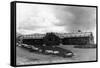 Colorado - Trail Ridge Museum Exterior-Lantern Press-Framed Stretched Canvas