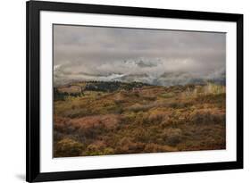 Colorado, Uncompahgre National Forest. Autumn Snowstorm Above Sneffels Range-Jaynes Gallery-Framed Photographic Print