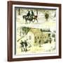 Colorado United States of America 1881 Rough Travelling. from Georgetown to Toll Gate. 10 Dollar Fi-null-Framed Giclee Print