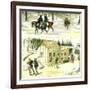 Colorado United States of America 1881 Rough Travelling. from Georgetown to Toll Gate. 10 Dollar Fi-null-Framed Giclee Print