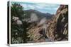 Colorado, View of the Gibraltar Cliffs in the South Boulder Canyon-Lantern Press-Stretched Canvas