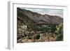 Colorado, View of the High Bridge Railroad Loop near Georgetown-Lantern Press-Framed Art Print