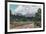 Colorado, View of the Spanish Peaks-Lantern Press-Framed Premium Giclee Print