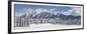 Colorado Winter Wonderland-Darren White Photography-Framed Giclee Print