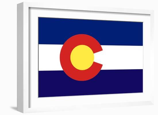 Colorado-S_E-Framed Art Print