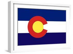 Colorado-S_E-Framed Art Print