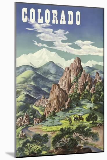 Colorado-null-Mounted Giclee Print