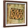 Colorado-Art Licensing Studio-Framed Giclee Print