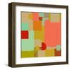 Coloratura IV-Yashna-Framed Art Print