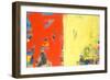 Colorblock 12-Jan Weiss-Framed Art Print