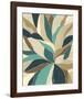 Colorblock Blossom II-June Vess-Framed Art Print