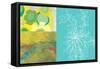 Colorblock Landscape One-Jan Weiss-Framed Stretched Canvas