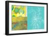 Colorblock Landscape One-Jan Weiss-Framed Art Print