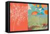 Colorblock Landscape Two-Jan Weiss-Framed Stretched Canvas