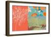 Colorblock Landscape Two-Jan Weiss-Framed Art Print