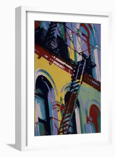 Colored Arches-Patti Mollica-Framed Giclee Print