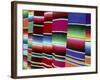 Colored Blankets For Sale, Oaxaca, Mexico-Alexander Nesbitt-Framed Photographic Print