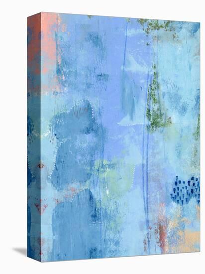 Colored Bleu III-Regina Moore-Stretched Canvas