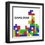 Colored Blocks-mkrol-Framed Art Print