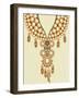 Colored Bohemian Vector Dreamcatcher with Gemstones and Feathers. Ethnic Illustration with Native A-SADAF A-Framed Art Print