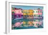 Colored Burano-Stefan Hefele-Framed Giclee Print