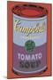 Colored Campbell's Soup Can, 1965 (blue & purple)-Andy Warhol-Mounted Art Print