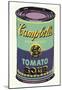 Colored Campbell's Soup Can, 1965 (green & purple)-Andy Warhol-Mounted Art Print