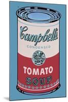 Colored Campbell's Soup Can, 1965 (pink & red)-Andy Warhol-Mounted Art Print