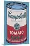 Colored Campbell's Soup Can, 1965 (pink & red)-Andy Warhol-Mounted Art Print