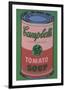 Colored Campbell's Soup Can, 1965 (red & green)-Andy Warhol-Framed Giclee Print