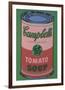 Colored Campbell's Soup Can, 1965 (red & green)-Andy Warhol-Framed Giclee Print