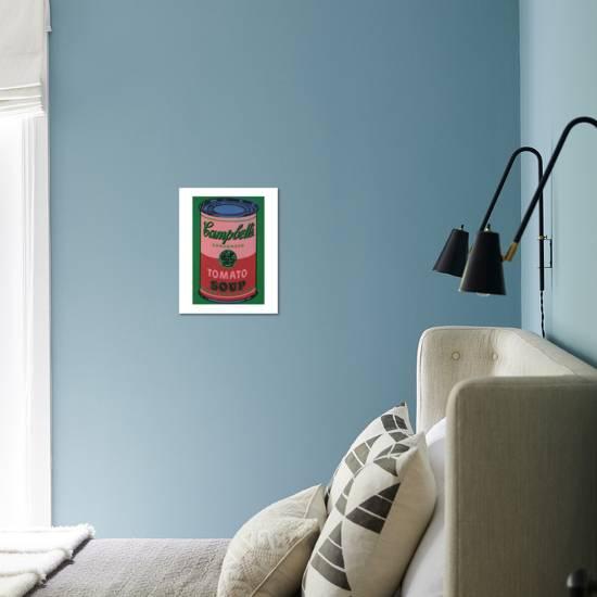 Colored Campbell's Soup Can, c.1965 (red & green)' Posters ...