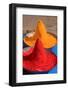 Colored Colorful Powder Kumkum on Indian Bazaar-olegd-Framed Photographic Print