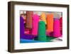 Colored Colorful Powder Kumkum-olegd-Framed Photographic Print