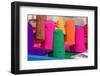 Colored Colorful Powder Kumkum-olegd-Framed Photographic Print