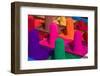 Colored Colorful Powder Kumkum-olegd-Framed Photographic Print