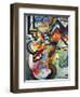 Colored Composition (Hommage À Bac), 1912-August Macke-Framed Giclee Print