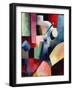 Colored Composition of Forms, 1914-August Macke-Framed Giclee Print