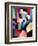 Colored Composition of Forms-Auguste Macke-Framed Giclee Print