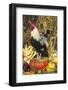 Colored Dorking Bantam Rooster-Lynn M^ Stone-Framed Photographic Print