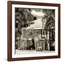 Colored Houses - Florida-Philippe Hugonnard-Framed Photographic Print