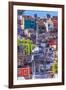 Colored Houses, Market Mercado Hidalgo Guanajuato, Mexico-William Perry-Framed Photographic Print