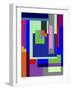 Colored Maze-Diana Ong-Framed Giclee Print