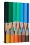 Colored Pencils III-Kathy Mahan-Stretched Canvas