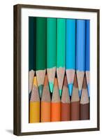 Colored Pencils III-Kathy Mahan-Framed Photographic Print